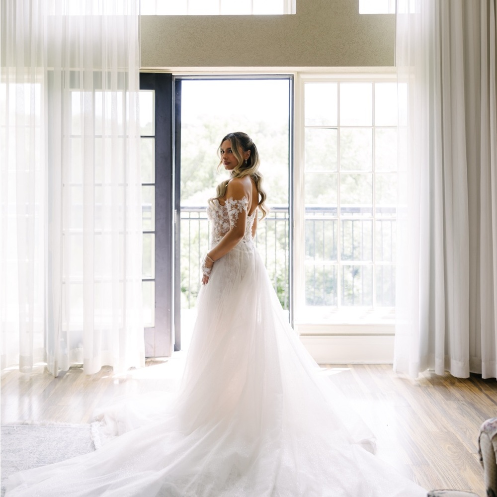 Galia Lahav Custom Overskirt